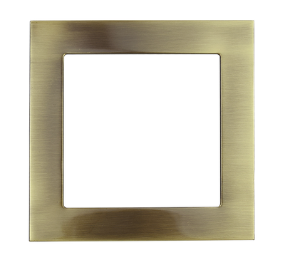 Westgate Mfg SSL6 Square Trim, 6 In., Antique Bronze, SSL6-TRM-BZ