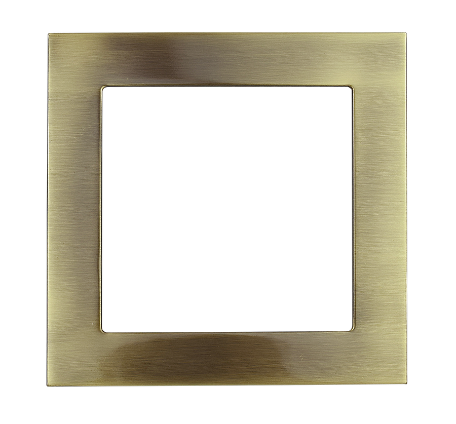 Westgate Mfg SSL6 Square Trim, 6 In., Antique Bronze, SSL6-TRM-BZ
