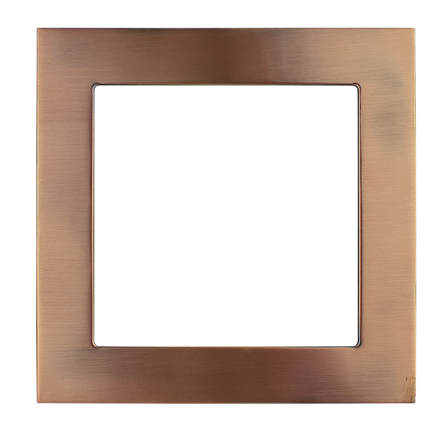 Westgate Mfg SSL6 Square Trim, 6 In., Copper, SSL6-TRM-CU