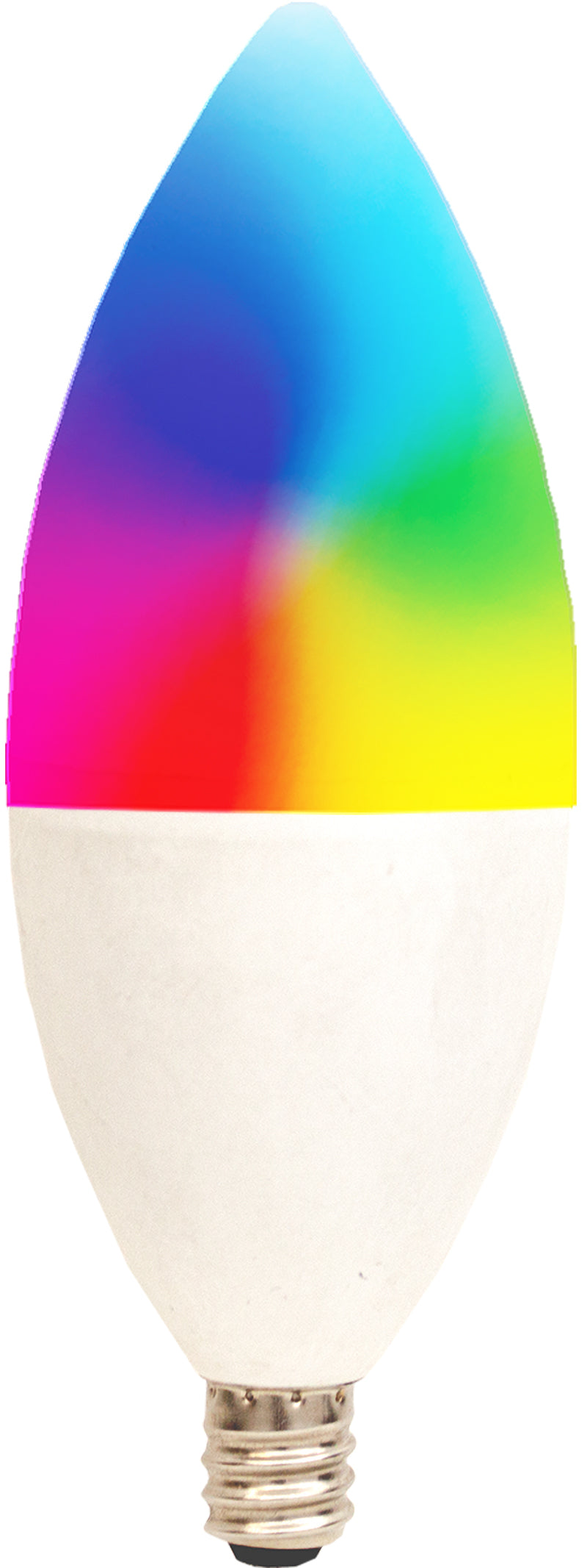 Westgate Mfg Smart RGBW E12 Lamp, 4.5W, WiFi App Control, TC-E12-4.5W-RGBW-WIFI