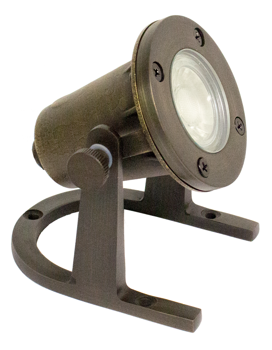Westgate Mfg Underwater Light, 5W, 3000K, 12VAC/DC, IP67, Bronze, UW-126-BZ
