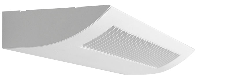 Westgate Mfg 2ft Decorative Perforated Wall Light, 25W, CCT Selectable, 0-10V Dimming, White, WCLP-UD-2FT-25W-MCT-D