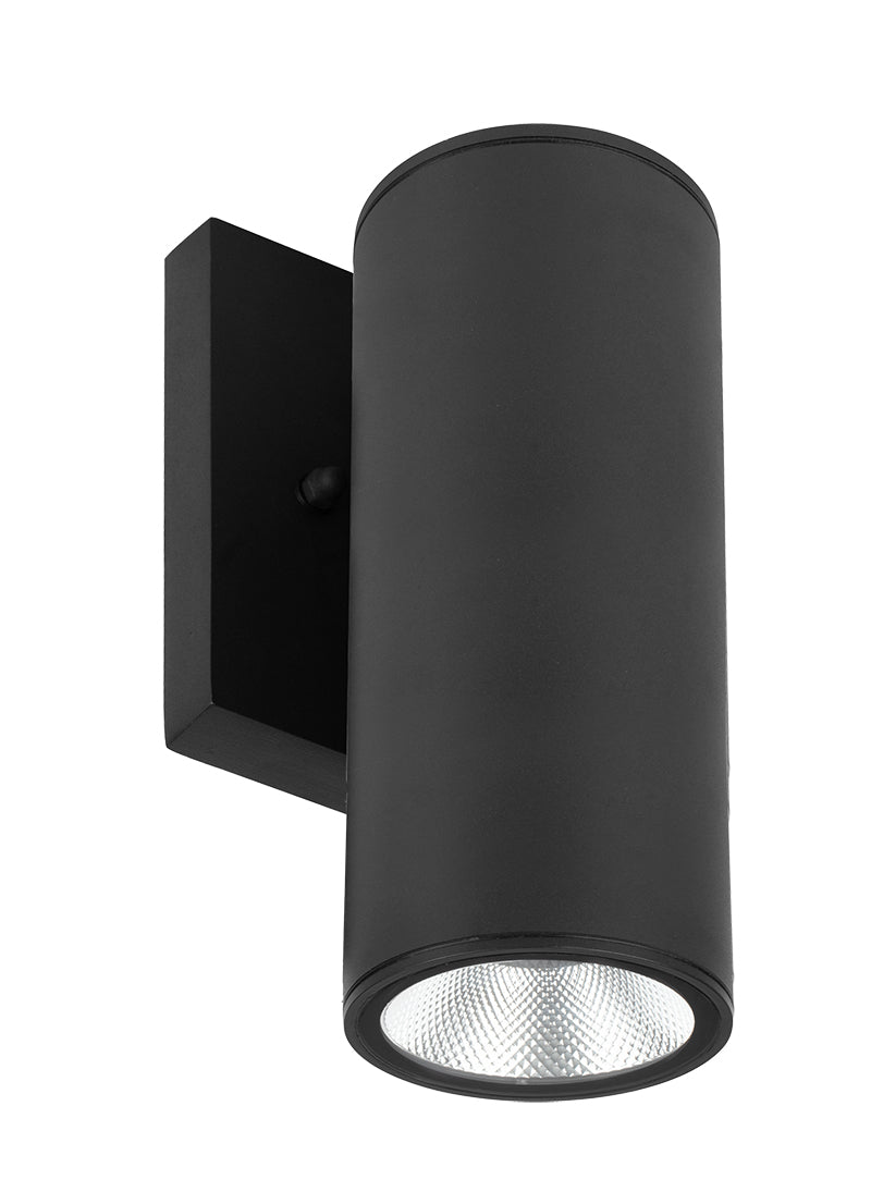 Westgate Mfg WMC2 Wall Cylinder Downlight, 6W, CCT Selectable, Black, WMC2-DL-MCT-BK-DT