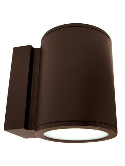 Westgate Mfg Wall Cylinder Up/Down Light, 40W, CCT Selectable, 0-10V Dimmable, IP65, Bronze, WMC8-UDL-MCT-BR-D
