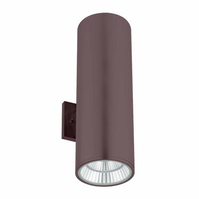 Westgate Mfg Wall Cylinder Up/Down Light, 40W, CCT Selectable, IP65, Bronze, WMCL-UDL-MCT-BR