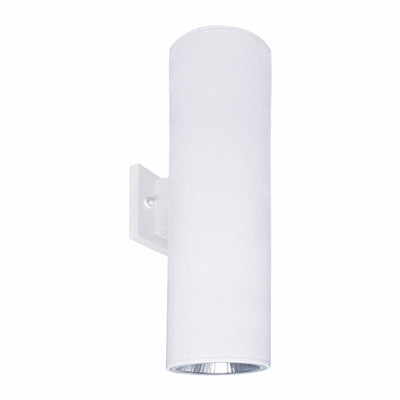 Westgate Mfg Wall Cylinder Up/Down Light, 40W, CCT Selectable, IP44, White, WMCL-UDL-MCT-WH