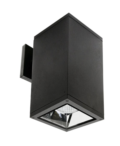 Westgate Mfg WMCS5 Square Wall Cylinder Downlight, 20W, CCT Selectable, 120-277V, TRIAC/0-10V Dimming, IP65, Black, WMCS5-DL-MCT-BK-DD