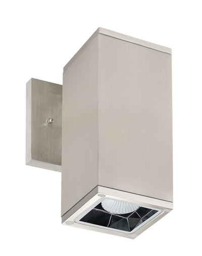 Westgate Mfg WMCS5 Square Wall Cylinder Downlight, 20W, CCT Selectable, 120-277V, TRIAC/0-10V Dimming, IP65, Brushed Nickel, WMCS5-DL-MCT-BN-DD