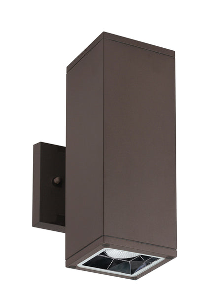 Westgate Mfg WMCS5 Wall Cylinder Up/Down Light, 40W, CCT Selectable, TRIAC/0-10V Dimming, Bronze, WMCS5-UDL-MCT-BR-DD