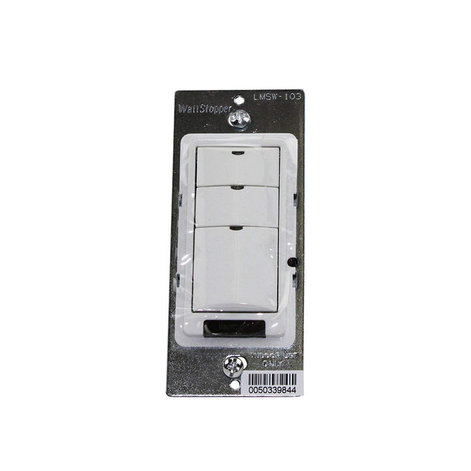 Wattstopper LMSW-103-W Digital Switch, 3-button w/ infrared, white