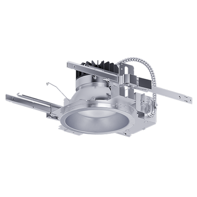 Elite Lighting HH8 LED Downlight, 8 In., 2,000 lm, 4000K, CRI90, 0-10V Dimming, Architectural White, HH8-LED-2000L