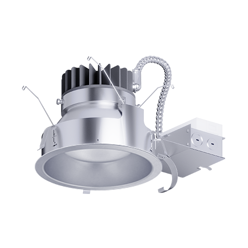 Elite Lighting HHR8 Architectural LED Downlight Remodel, 8 In., 10–20W, CRI90+, 0-10V, 4000K, HHR8-LED-1200L