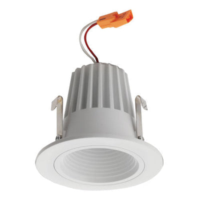 Elco Lighting 2" LED Baffle Trim, 11W, 4000K, 1000 lm, White, E214C0740W
