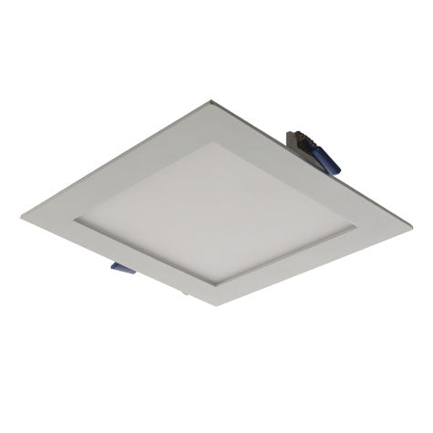 Elco Lighting 4" Square LED Panel Light, 9W, 4000K, Triac/ELV, White, ERT44140W