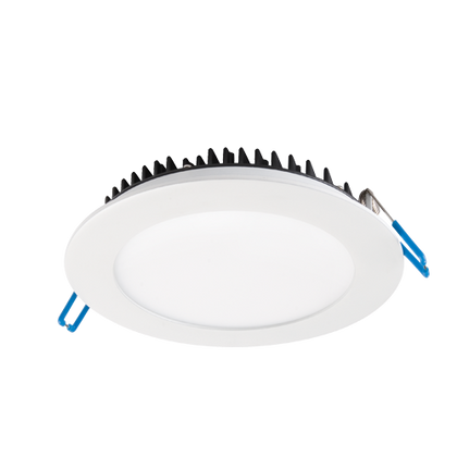 Elite Lighting 6 Inch Round Slim LED Fixture RL675-1100L-DIMTR120-CCT-WH